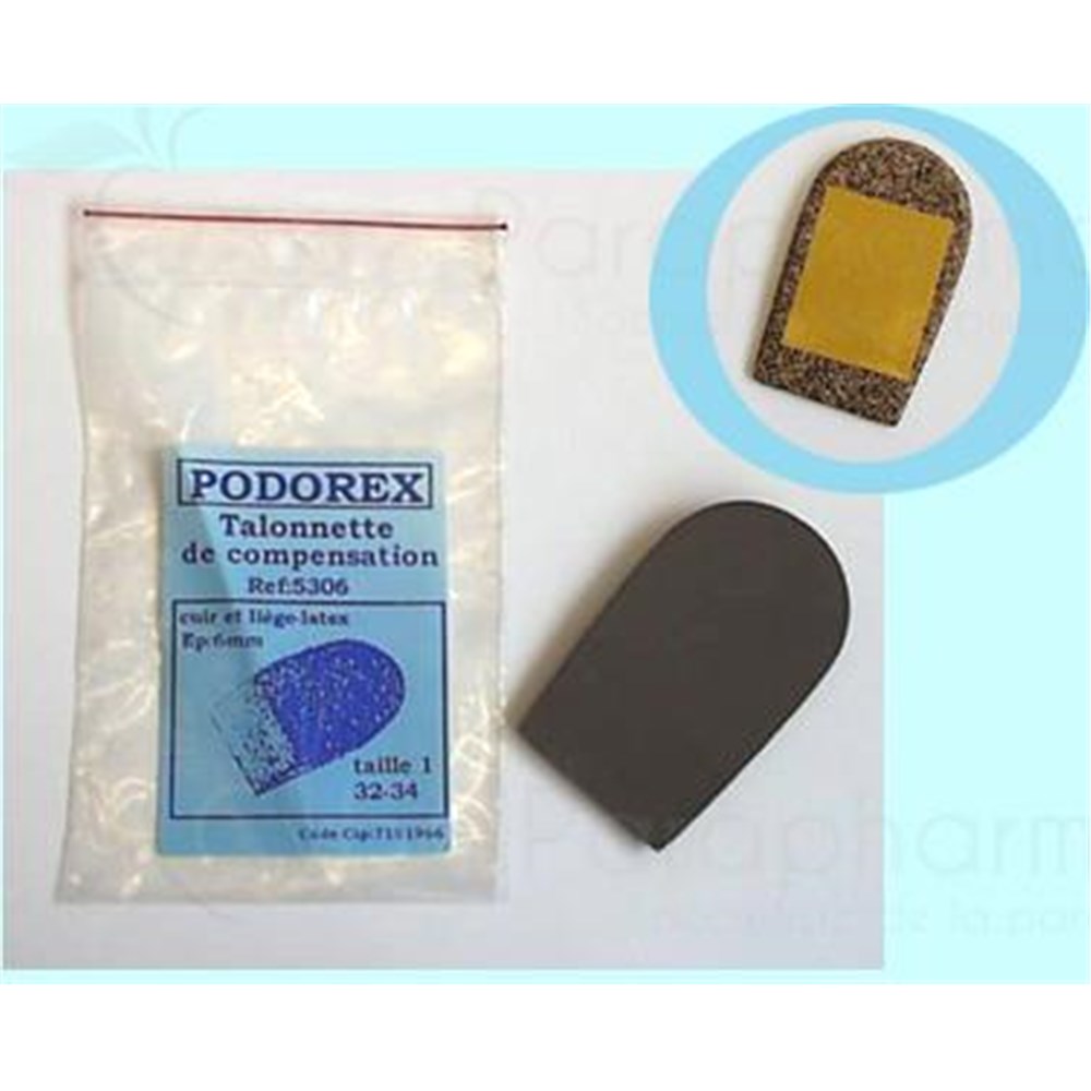 Podorex Talonnettes Confort Mousse 8 mm 38//40