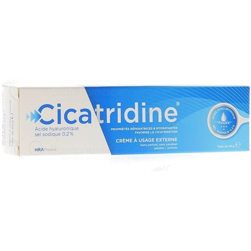 CICATRIDINE, Cream with 0,2% of hyaluronic acid, tube 60 g