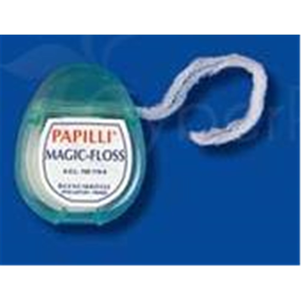 PAPILLI MAGIC FLOSS Dental floss mint mousse with antiseptic. Unit