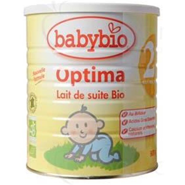 BABYBIO 2 OPTIMA, Infant Milk on the second age. - Bt 900 g