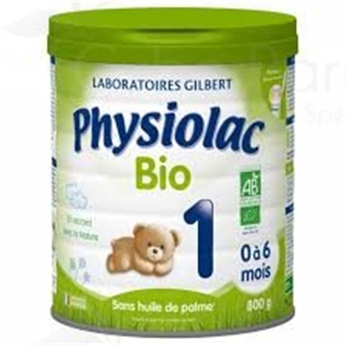 Physiolac BIO 1 1 Milk Infant age. - Bt 800 g