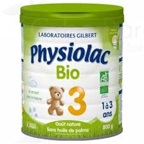 Physiolac BIO 3 Milk infant growth. - Bt 800 g
