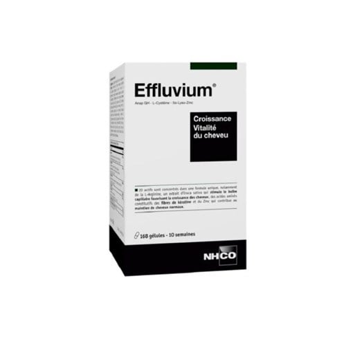 Effluvium, growth and vitality of the hair, 168 capsules