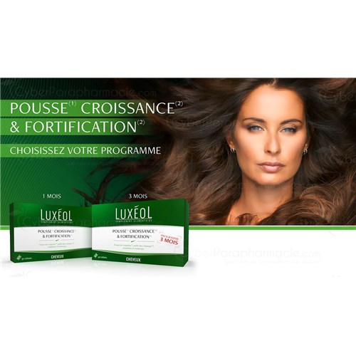 LUXÉOL Hair Growth and Fortification 90 Capsules