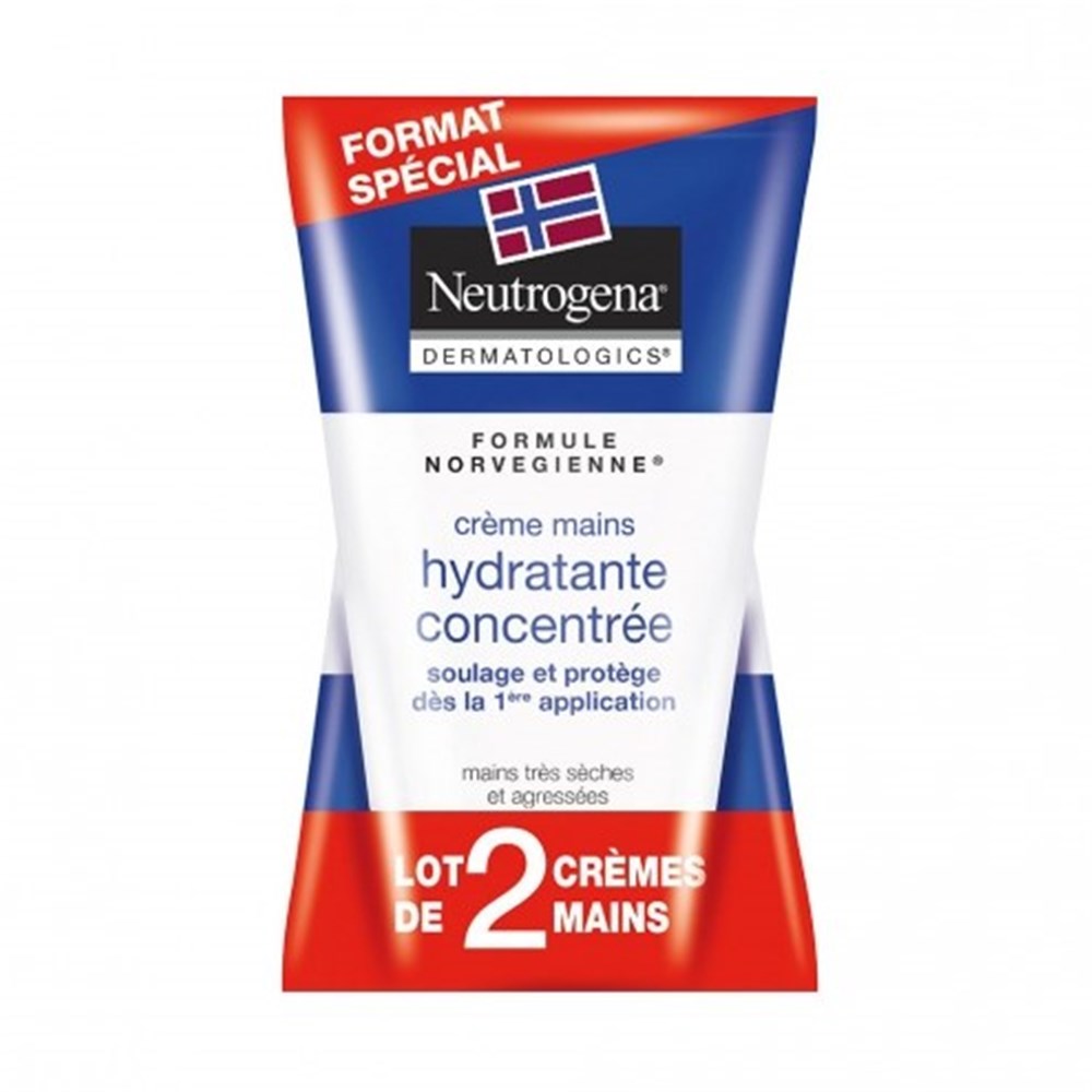 CONCENTRATED HYDRATING HAND CREAM 2X50ML NEUTROGENA