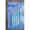 IDS BROSSETTE INTERDENTAL cylindrical Interdental Brush, angled handle. 0.5 mm, blue, fine - bt 5