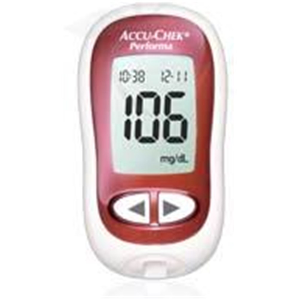 ACCU CHEK Performa blood glucose meter. mg / dl (ref. 04929381) unit
