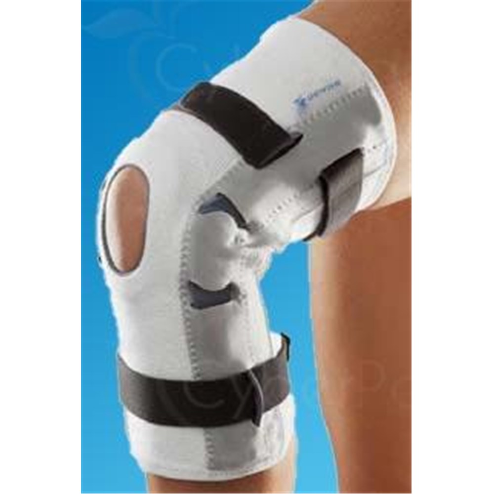 LIGAFLEX, Knee ligament restraint articulated, black patellar recess