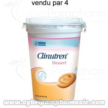 Nestle CLINUTREN DESSERT HP/HC High protein and high calorie dessert (4x 205g cups)