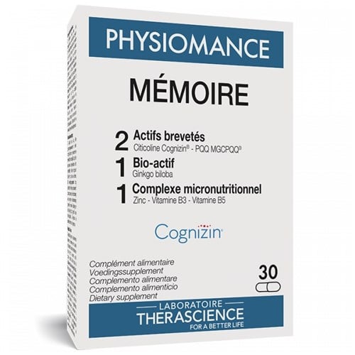 PHYSIOMANCE MÉMOIRE 30 gélules Therascience