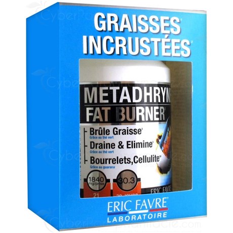 METADHRYNE FAT BURNER 30.3 90 gélules
