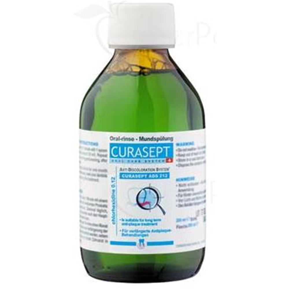 CURASEPT ADS 212 MOUTHRINSE, Mouthwash to chlorhexidine digluconate 0.