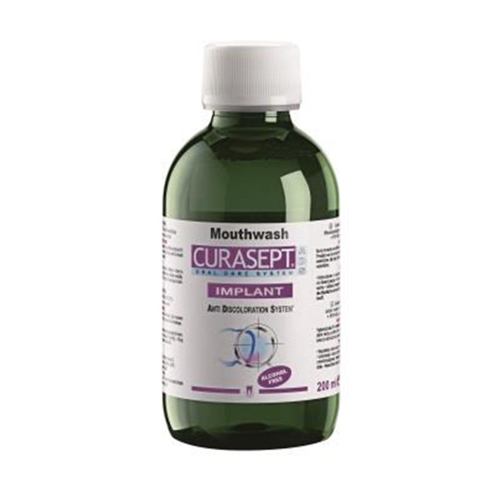 CURASEPT ADS IMPLANT MOUTH BATH Mouthwash based on chlorhexidine digluconate 0.20, fl 200 ml