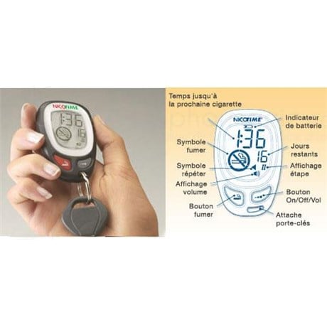 NICOTIME, electronic apparatus for smoking cessation progressive and personalized. - Unit