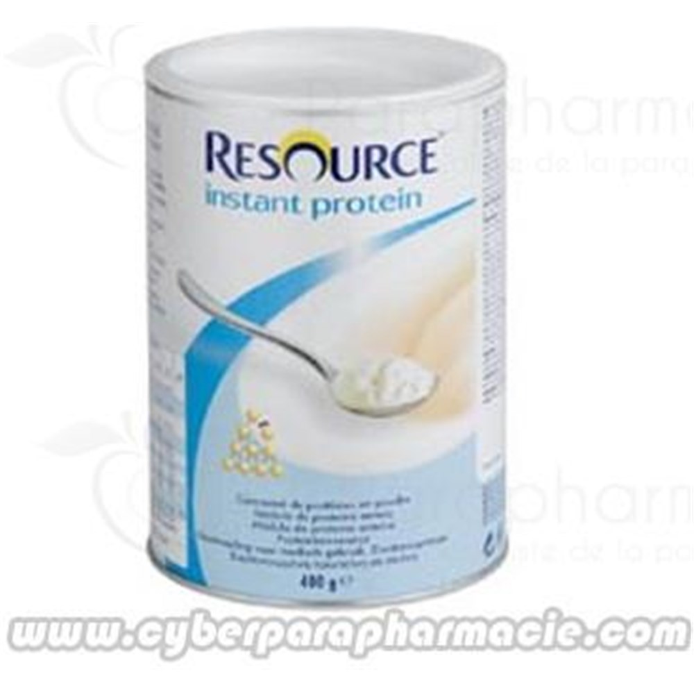 Nestle Resource Instant Protein Complement Nutritionnel Hyperproteine 400g