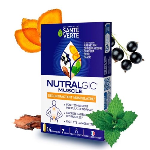 SANTE VERTE NUTRALGIC MUSCLE 14 tablets