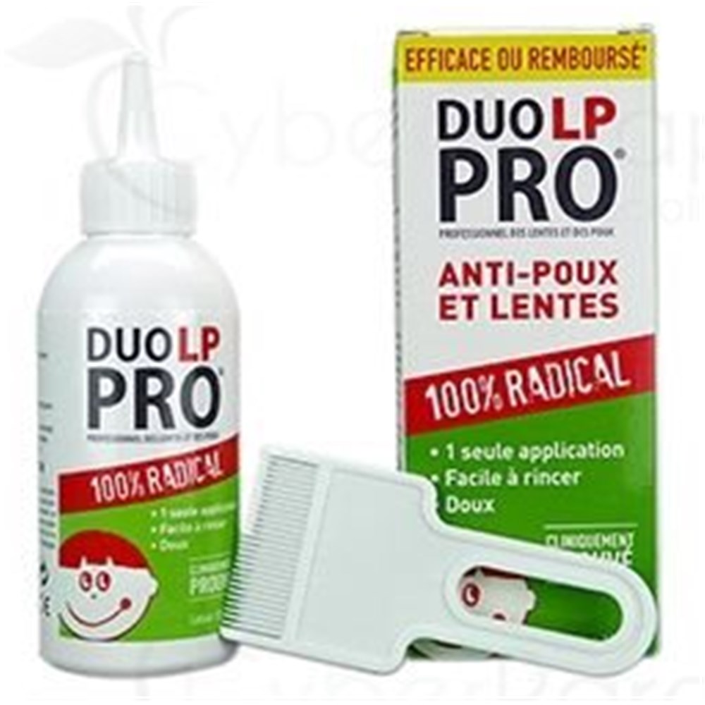 DUO LP PRO, AntiLice and Nits, 100 radical, 150ml lotion + COMB