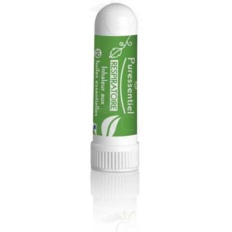 PURESSENTIEL INHALATEUR RESPIRATOIRE, Inhalateur de poche aux 19 huiles essentielles. - tube 1 ml