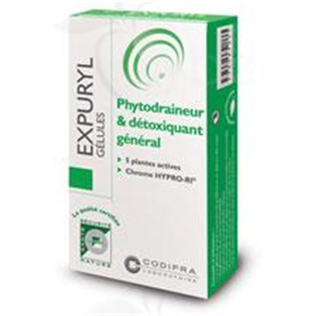 EXPURYL CAPSULE Capsule dietary supplement, phytodraineur and detoxifying. - Bt 60