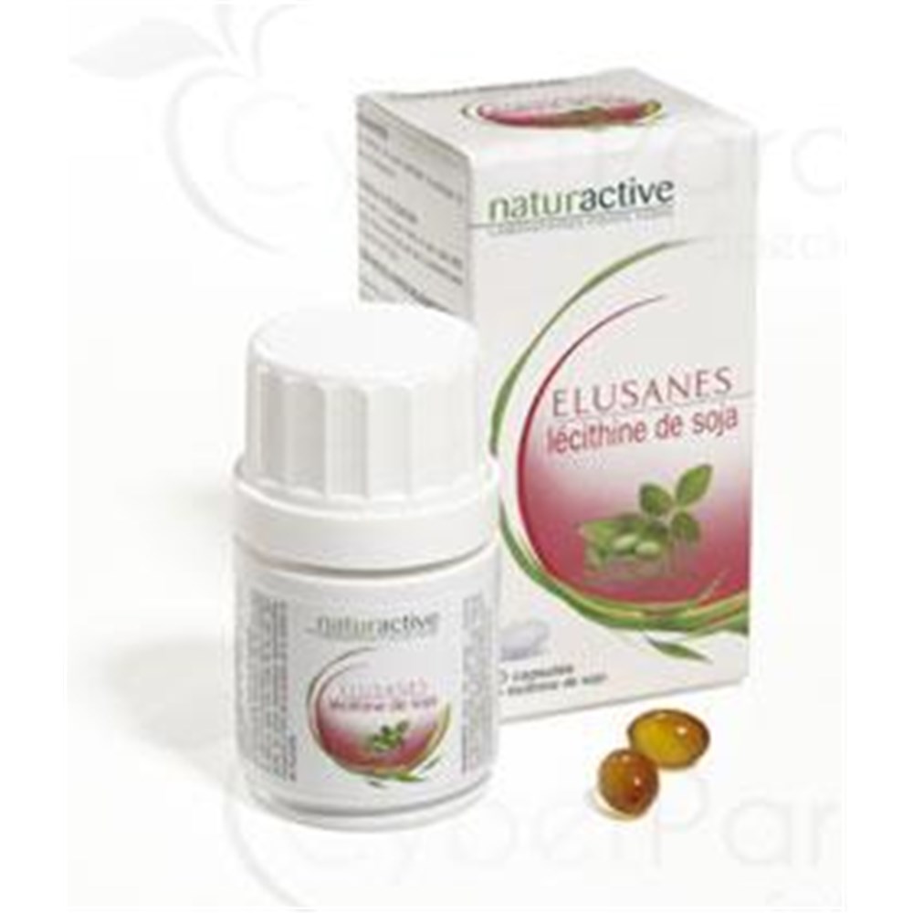 Elusanes SOY LECITHIN, capsule, food supplement containing soy lecithin