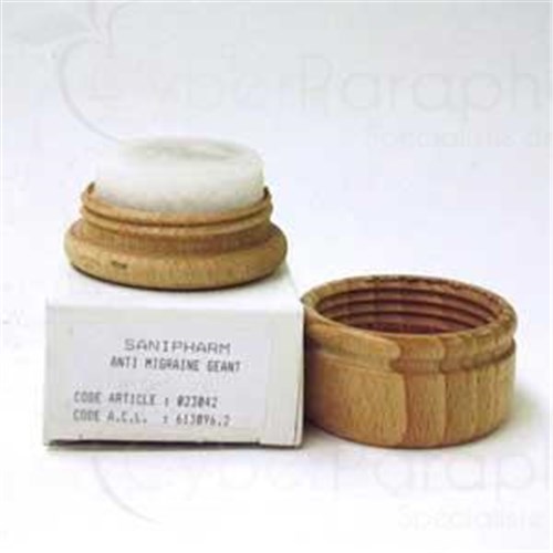 PENCIL ANTIMIGRAINE SANIPHARM Pencil antimigraine pure menthol, macaron form. Giant (ref. 023042) - unit