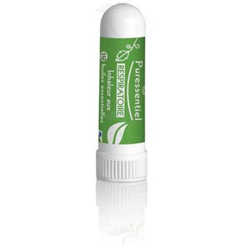 PURESSENTIEL INHALER RESPIRATORY pocket inhaler with 19 essential oils. - 1 ml tube