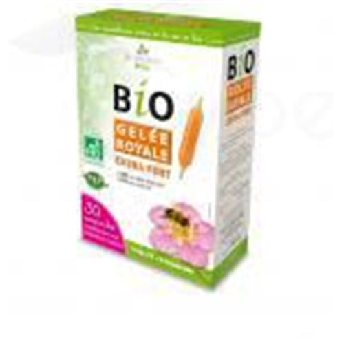 ROYAL JELLY BIO EXTRA STRONG Bulb, organic food supplement containing royal jelly and honey. - Bt 30