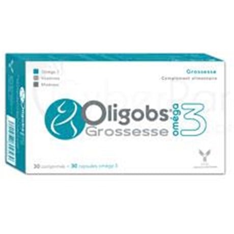 OLIGOBS PREGNANCY OMEGA 3 + tablet capsule, food supplement for pregnancy. - Bt 60 (30 + 30)