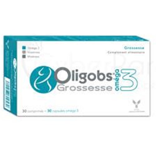 OLIGOBS PREGNANCY OMEGA 3 + tablet capsule, food supplement for pregnancy. - Bt 60 (30 + 30)