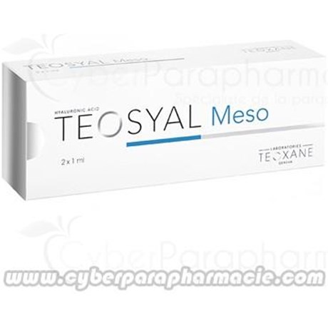 TEOSYAL MESO Acide hyaluronique (2x1ml)