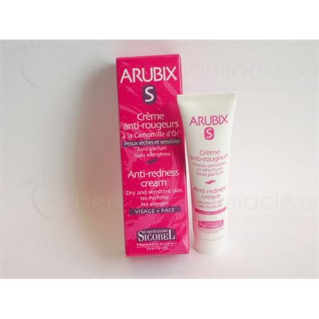 ARUBIX S, Crème antirougeur à la camomille d'or. - tube 30 ml