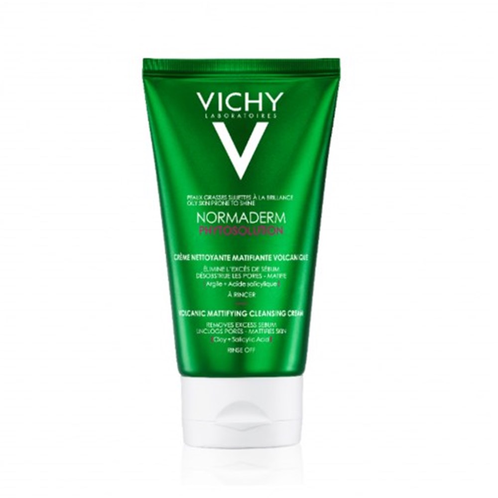 NORMADERM VICHY CLAY MATTIFYING CLEANSING CARE 125ML OILY SKIN