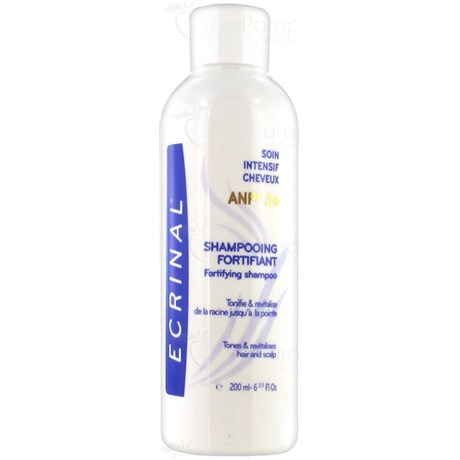 ECRINAL SOIN INTENSIF CHEVEUX ANP 2+ SHAMPOING FORTIFIANT Shampoing fortifiant. - fl 200 ml