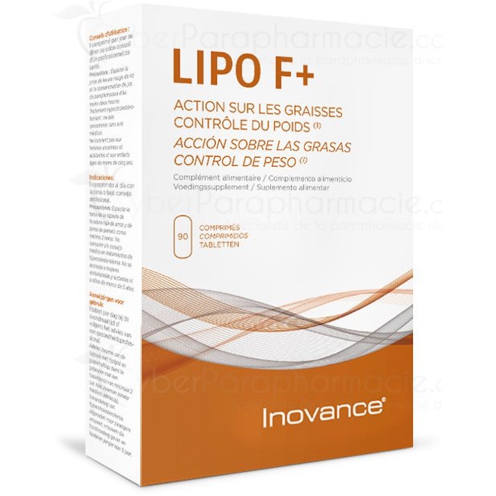 LIPO F +, Slimming action Dynamized weight loss, 90 tablets