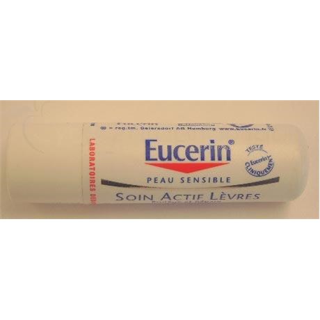 EUCERIN SOIN ACTIF LÈVRES, Baume lèvres, SPF 6. - stick 4,8 g