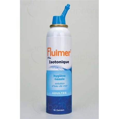 FLUIMER ISOTONIQUE ADULTES, Solution nasale isotonique d'eau de mer. - fl 125 ml