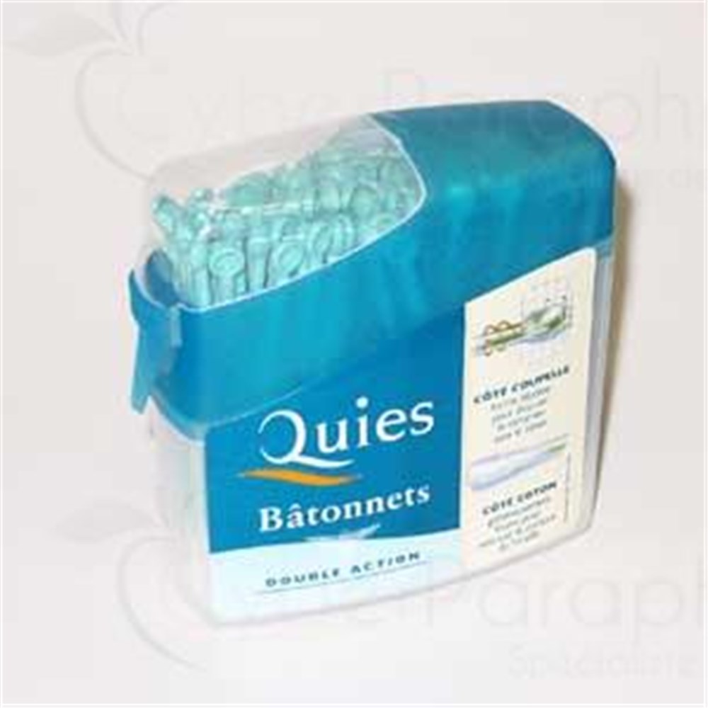 Quies Batonnets Coton Tige Double Action Bt 100