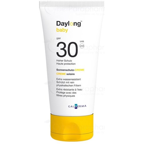 DAYLONG BABY CREME SPF 30 Crème solaire haute protection, SPF 30. - tube 50 ml