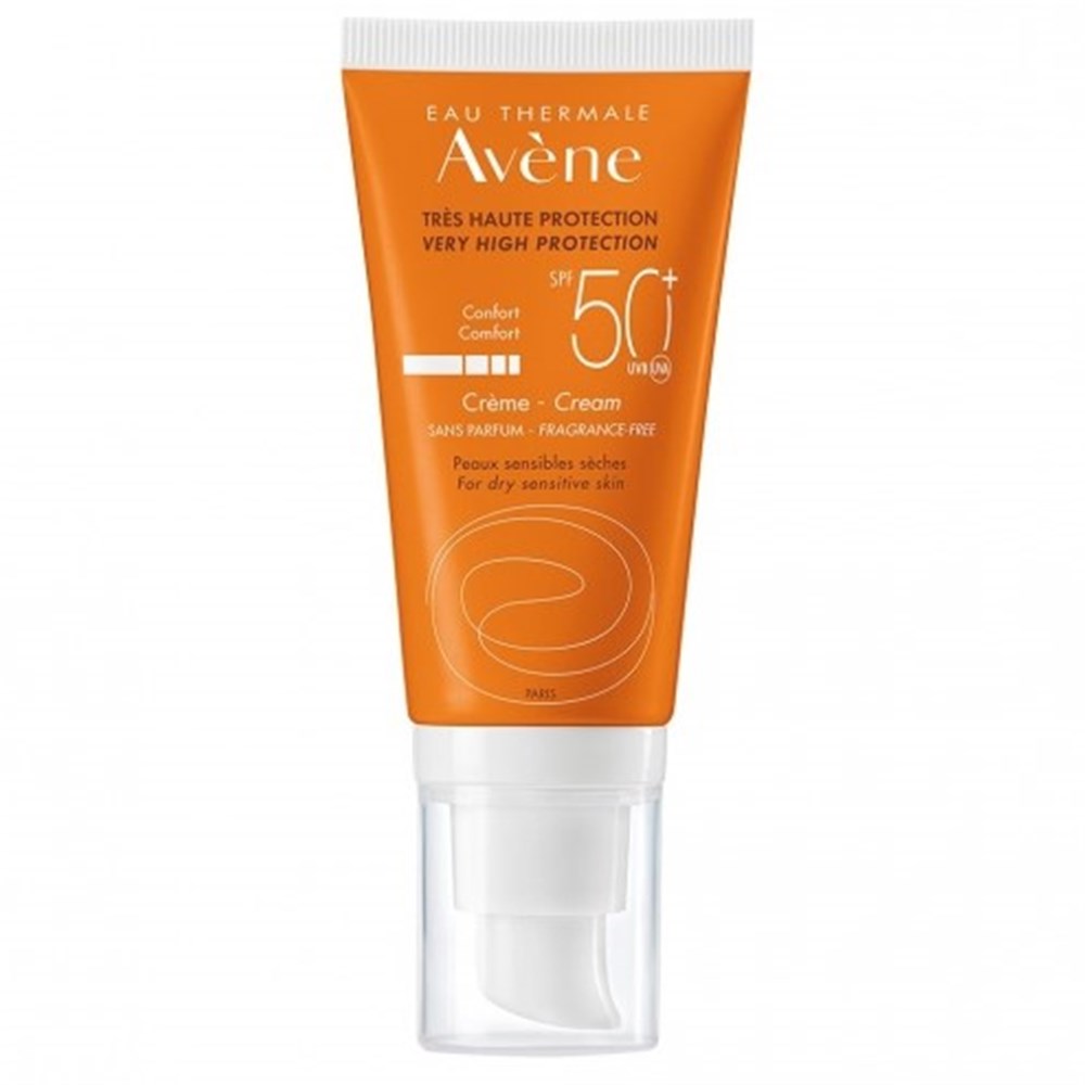 AVENE SOLAIRE CREME SPF50+ SANS PARFUM 50ML