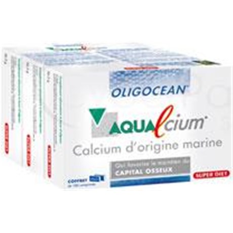 AQUALCIUM OLIGOCEAN, Comprimé, complément alimentaire au calcium marin. - bt 60
