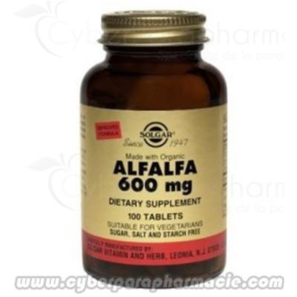 ALFALFA 600 mg 60 Tablets