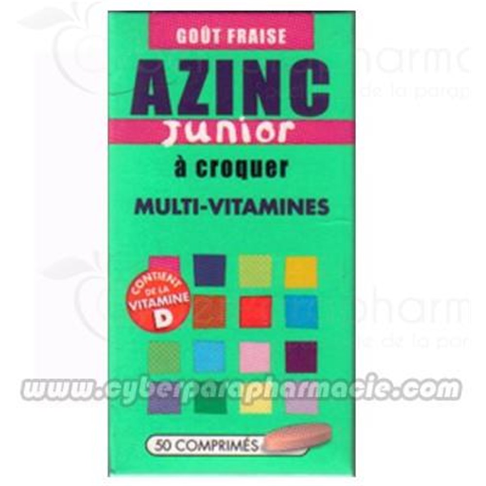 AZINC JUNIOR Multivitamins strawberry