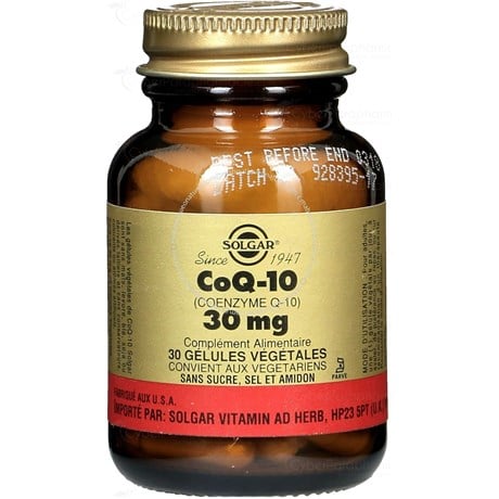 Co Q10 30 mg 30 Gélules végétales