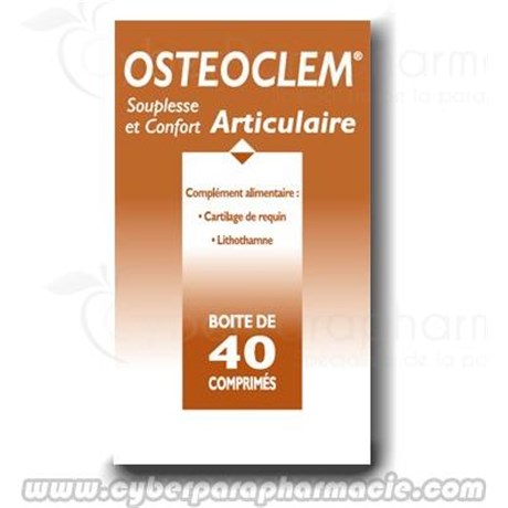 OSTEOCLEM Joint flexibility and comfort