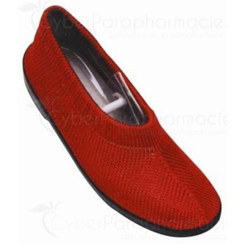 MAILLA BALLERINA RED closed shoe relaxation and comfort for women - pair