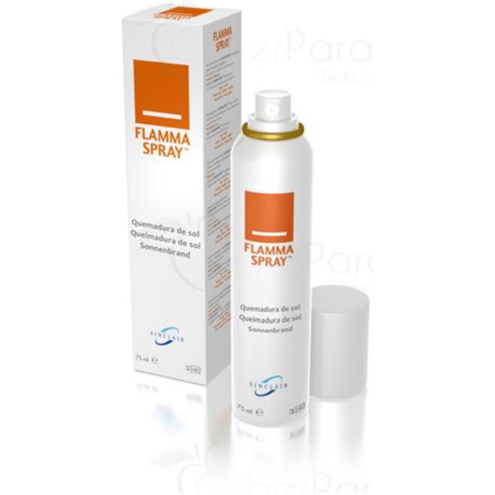 FLAMMASPRAY SUNBURN Spray soothing based oxaceprol 75 ml