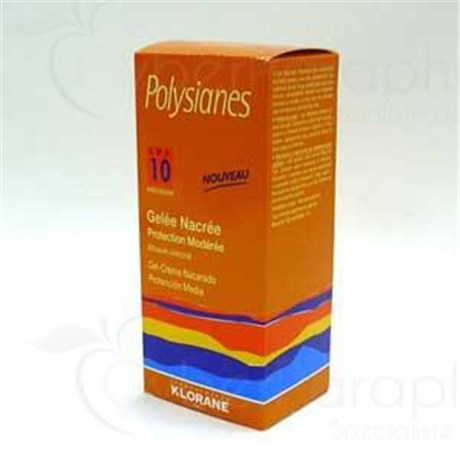 Polysianes JELLY PEARL, solar Jelly pearly low protection, SPF 10 -. 125 ml tube