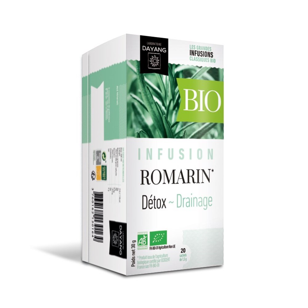 DAYANG BREWING CLASSIC BIO ROSEMARY Leaf rosemary, tea bags. Bt 20