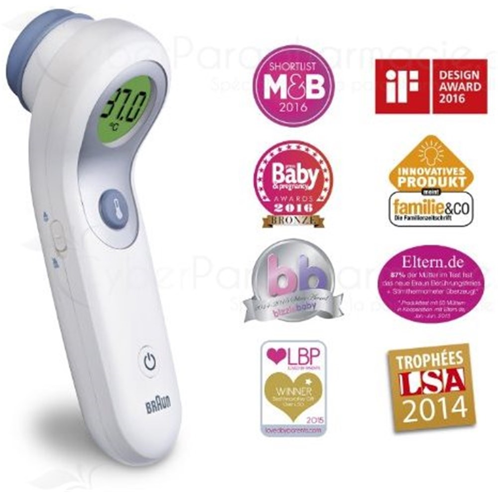 Braun No Touch Ntf3000 Sans Contact Et Frontal