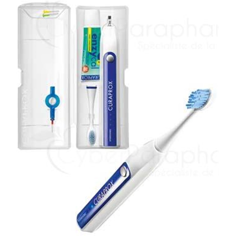 DENTAL CARE SET CURAPROX HYDROSONIC, Set brush compact electric